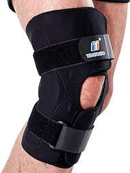 Knee Braces for Knee Pain for Men/Women, Hinged Knee Brace with dual metal stabilizers, Puls Size Knee Support for Knee Pain Relief, Arthritis, Meniscus Tear,Injury Recovery, ACL, MCL, PCL, Sports