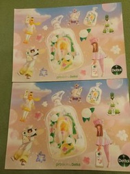 Dettol Proskin Sticker 滴露 夢幻精靈系 潤親膚沐浴乳霜系列貼紙 1張