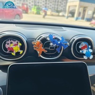 OPENMALL Personalized Car Air Conditioning Outlet Decoration Running Cat and Mouse Can Rotate Legs F