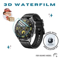 FRESCO 3D Waterfilm CLEAR Watch Soft Screen Protector for Huawei Watch 4 Pro Protective Watch Film