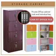 Alora Furniture - CODEY 8 Door Storage Box With Lock / Almari Berkunci /Locker /Buku File 书橱 文件柜