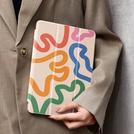 1 Pc Curve Tablet Case & Kindle E-Book Case Compatible With IPad 10th Generation, IPad 10.2/Mini6/Mi