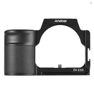 Andoer Camera Cage Aluminum Alloy Video Cage with Cold Shoe Mounts Numerous 1/4 Inch Threads Replace