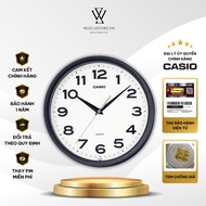 Genuine Casio Wall Clock IQ-151-1DF Size 25cm Plastic Glass