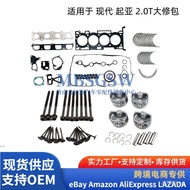 Kia Engine Hyundai Gasket Suitable for Piston Rebuild Overhaul Kit2.0TG4KF Crankshaft Bearing Kit XS