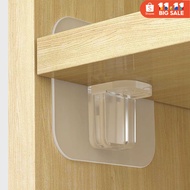 Adhesive Transparent Layering Partition For Support Wardrobe / Cupboard Shelf