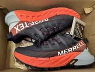 Merrell 防水防滑行山鞋 Agility Peak 4 GTX Black/Tangerine Women's size 37.5