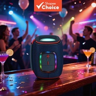 Small Bluetooth Speaker Portable LED Light Show Outdoor Speaker