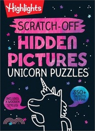 Scratch-Off Hidden Pictures Unicorn Puzzles