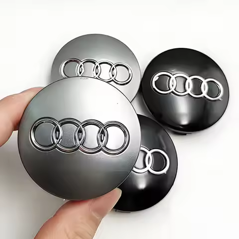4Pcs 60mm Car Styling Wheel Center Cap Hub Covers For Audi A1 A2 A3 A4 A5 A6 A7 Q2 Q3 Q5 Q7 Q8 S3 Au