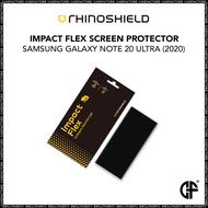 Rhinoshield Impact Flex Screen Protector for Samsung Galaxy Note 20 Ultra (2020), Full Coverage Impact Protection Fingerprint Resistant / Easy to Clean