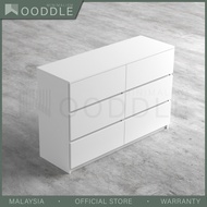 Wooddle Chest Drawer 6 Layer Drawer Storage / Almari 6 Laci Simpan Baju / Pakaian