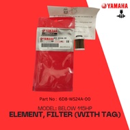 YAMAHA ELEMENT,FILTER (WITH TAG) #6D8-WS24A-00 & 6P3-WS24A-02#