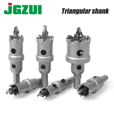 1 pc 5A Carbide Tip TCT Drill Bit Hole Saw 12-150mm Drill Bit Set Hole Saw Cutter For Stainless Stee