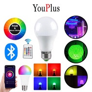 YOUPLUS RGB REMOTE CONTROL LIGHT RGB REMOTE LIGHT/ 12 WATT/ 18 WATT/ Colorful BULB/