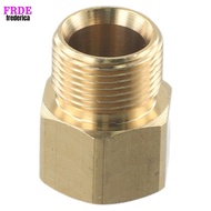 【FRDE】M22 15mm Male Thread to M22 14mm Female Metric Adapter Pressure Washer Brass