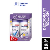 Rexona Women Roll On Deodorant Free Spirit 2x45ml Twin Pack