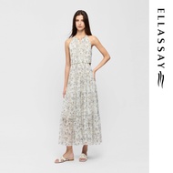 ELLASSAY | Early Autumn South France Floral Silk Dress