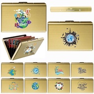 Stainless Steel Business Card Holder Name Card Credit Debit Card Holder Pop Up