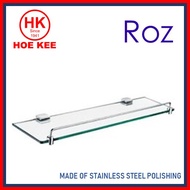ROZ HK28-05 GLASS SHELF POLISH S/S