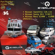 {23100-77AR0} Alternator Nissan Sunny B11 130Y / Nissan Vanette C22 , C20 / Ford Maxi E1800 , E1400 