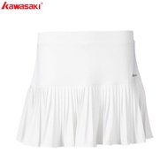 Kawasaki Table Tennis Skorts Ladies Sports Skirt Polyester Breathable Badminton Black Running Shorts