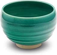 COTONOHA Kyoto Kiyomizu-yaki Earthenware Matcha Bowl - Rokuro Suji – 20.2 fl oz Charming Form, Lead-