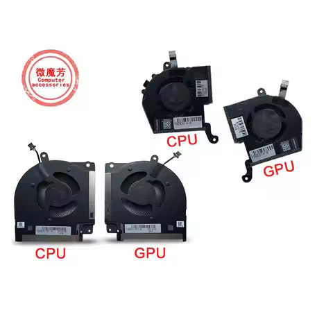 New Original Laptop CPU Cooling Fan For Dell Alienware X17 R1 X17 R2 0X63JW 09DNWT Fan