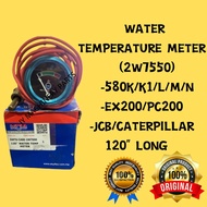 WATER TEMPERATURE METER 120INCH 580K 580L BACKHOE CASE PC200-5 EX200-1 2W7550