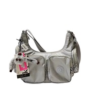 Kipling Rikka S กระเป๋าสะพายข้างคนรักสีน้ำเงิน (สร้อยคอจี้รูปลิงฟรี)