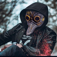 CYBERLINX Steampunk Plague Mask, Long Nose Masquerade Bird Mouth Mask, Creative Scary RP Plague Beak