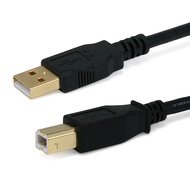Monoprice USB 2.0 Type A Male to B Male Gold Plated Cord Printer Scanner Cable 0.9m 90cm 3 Feet