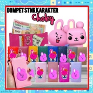Colorful BTS BT21 Cooky STNK Wallet - 14 Color STNK Wallet with BTS BT21 Cooky Characters - BTS BT21