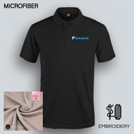 Daiking AC Uniform Aircon Microfiber Embroidery Polo T Shirt MEDR-142