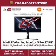 Xiaomi Mini LED Gaming Monitor G Pro 27i | Stunning visuals |  E-sports flagship | HDR1000 | 180Hz
