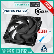 (New) Arctic P12 Pro PWM PST CO / P14 PWM PST CO Case Cooling Fan - Black