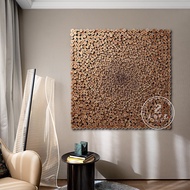 ZWART | งานศิลปะติดผนังแบบมินิมอล 3D จากไม้