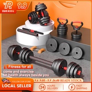 ❋30kg Adjustable Dumbbell Bumper gym Dumbbell Set Dumbell For Fitness  Exercise Training dump bell 啞鈴 dumbbe☞