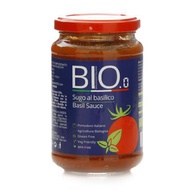 Bio.0 Organic Basil Pasta Sauce 340gm (GF), vegan, EU, Italy, Health Paradise