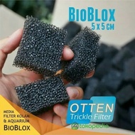 BIOBLOX AQUARIUM FILTER MEDIA 5X5 CM BIO BLOCK FOAM FILTER