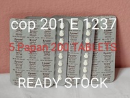 READY STOCK EPAM 5MG COP 201 E 1226 VATAMIN 1 PAPAN 40 TABLETE 5 PAPAN 200 TABLETS 10 PAPAN 400 TABL