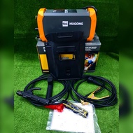 HUGONG เครื่องเชื่อม รุ่น EXTREME 160III 230V  INVERTER ระบบMMA อินเวอร์เตอร์ ตู้เชื่อม เครื่องเชื่อมIGBT แบบพกพา น้ำหนักเบา ฮูกง จัดส่งฟรี KERRY เหลือง-เขียว One