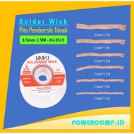 MMHJ Solder Wick HJ-3515 3.5mm x 1.5m - Copper Tin Suction Tape / Desoldering Wire / 3.5mm 1.5M HJ-3