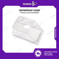 FunTech Doorbell Waterproof Transparent Cover Wireless Doorbell Door Bell Ring Button Transmitter Pr