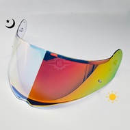 [Model Baharu 2026] Serasi dengan Lensa Helmet LS2 FF908, Filem Anti-Kabut Berubah Warna, Lensa Helm