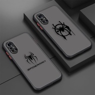 Spiderman Spider Marvel Hero Logo Matte Cell Phone Case For HUAWEI NOVA 10 8 7 6 5I 5 4 3I SE Y70 Mate 40 E 30 20 Pro Honor PLAY5 V40 P Smart Lite 40 4G 5G