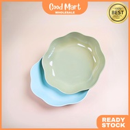 23cm Classic Plate Plastic Plate Pinggan Plastik Murah Microwave Safe Set Pinggan Mangkuk Plastik Pi