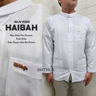 Baju Koko Muslim Haibah Al Wafa / AWF Gold Platinum Lengan Panjang