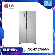 LG ตู้เย็น ไซด์บายไซด์ Side-by-Side รุ่น GC-B187JQAM ขนาด 18 คิว ระบบ Smart Inverter