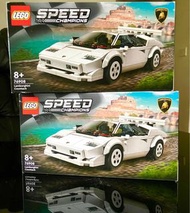 LEGO 76908 Speed Champions Lamborghini Countach、全新未開封、靚盒、Lego 10262 77245  77242 75895 76900 76915  
